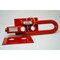 The Equipment Lock Company E-series Skidsteer Lock slides around one of the skid loader's drive control levers & locks in place ESL-C - alternate 2